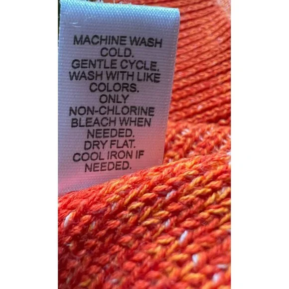 Est. 1945 Orange Knit Tank Top Women Size 22/24W NWT! - Picture 8 of 8